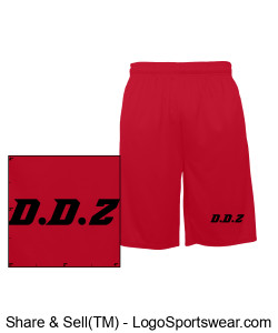 youth ddz red camo shorts Design Zoom